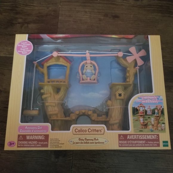 Calico Critters Baby Ropeway Park - Picture 1 of 6